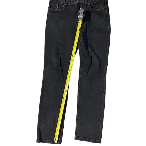 Kent & Curwen Men’s Black Washed Bootcut Jeans Pants Size 36 $295 Retail Rare! - Picture 5 of 14